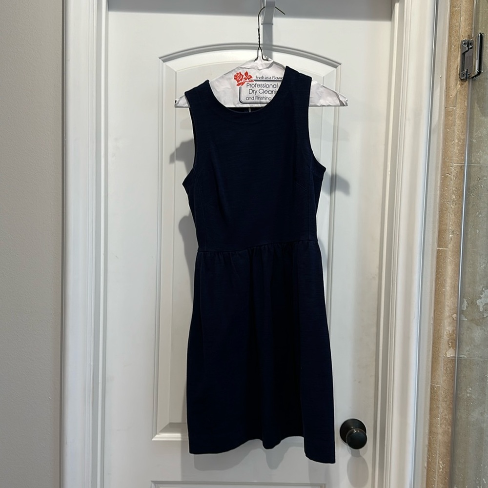 Madewell Navy Blue sleeveless dress, size Small